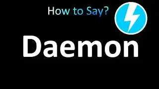 How to Pronounce Daemon (Tools)