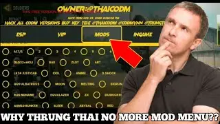 WHY THRUNG THAI NO MORE MOD MENU FEATURES?? | AND HOW CAN WE GET THIS BACK THE MOD MENU FEATURE!!
