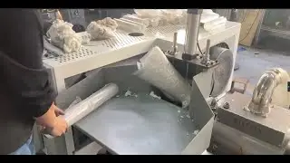 110 Plastic Pelletizing Machine Test Run (220V) | Wintech Pelletizer Demo
