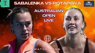 Aryna Sabalenka vs Anastasia Potapova | Australian Open 2026 | Round 3 | LIVE TENNIS WATCHALONG