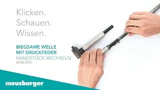 GESB 2245 Biegsame Welle mit Druckfeder