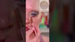 glossgods molten metals unleashed, steel and platinum glowing in one makeup