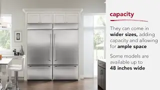 What is a Built-in Refrigerator? KitchenAid&reg;