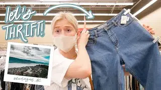 Thrift with me! Thrifting Road Trip Part 2 | thrifting in a 