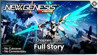 Phantasy Star Online 2: New Genesis - FULL GAME - No Cutscenes - Chapters 1 to 7