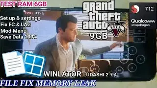 GTA V LITE 8 GB | WINLATOR BIONIC ANTUTU (PUBG) | VIVO Z1 PRO SNAPDRAGON 712 RAM 6GB