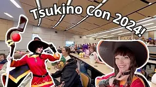 Tsukino Con 2024 Vlog | Anime Panels, Artist Alley, Cosplayers and more!