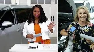 JumpSmart 10in1 Portable Power & Car Jump Starter with Flashlight on QVC