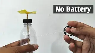 How to make a Mini Hand Fan From Plastic Bottle || amazing hand fan || Crazy life Hack