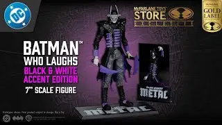 NEW DC Multiverse&trade; Batman Who Laughs&trade; (B&W ACCENT) 7