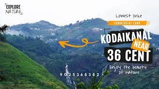 36 Cent kodaikanal near mountain view commercial land sale