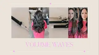VOLUME WAVES HAIR TUTORIAL | JZ STYLES