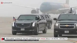 ✈️  Donald Trump Departs Joint Base Andrews for MAGA Rally in Rome, Georgia [LIVE]