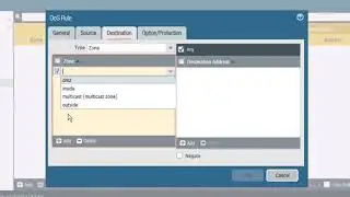 Configuring DoS Protection Policy