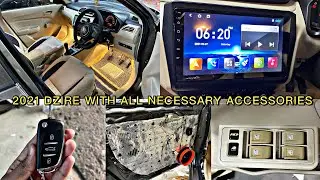 2021 New dzire lxi modified | flip key for dzire lxi | power window in dzire lxi| audio modified