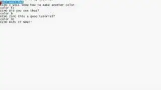 Batch tutorial (Random?)
