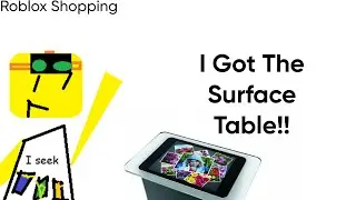 Shopping on the Microsoft Store to get an TABLE FROM THE FUTURE!! - Roblox Shopping/HQ Series