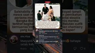 Salshabilla & Ibrahim Risyad Rayakan 1 Tahun Pernikahan di Pantai Eksotis Bangka Belitung! 💍