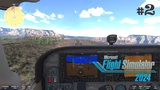 Microsoft Flight Simulator 2024 карьера - #2 - почти не бит, не крашен. PPL  наша!