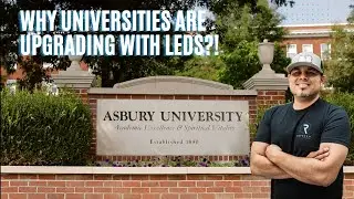 Asbury University LED Wall Install!