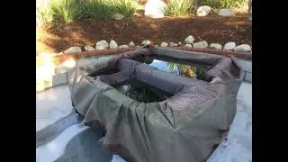 Duck Covers Ultimate Waterproof 76 Inch Square Patio Table with Chairs Cover