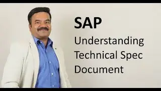 SAP Technical Specification Doc