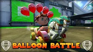 Mario Kart 8 Deluxe - Balloon Battle - Villager Gameplay | MarioGamers