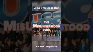 MC TRAV at USA Nationals! #MC #cheer #cheercompetition #varsity #USA #Announcer #miccheck