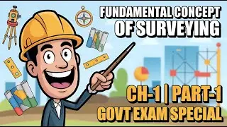 Surveying Introduction & Classification | Fundamental Concept of Surveying Part-01 |