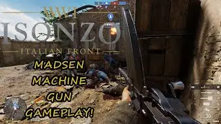 Isonzo: MADSEN Machine Gun Gameplay [New WW1 FPS] NO COMMENTARY
