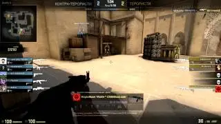 CS:GO Clutch Ace 1v5 на Roll3r