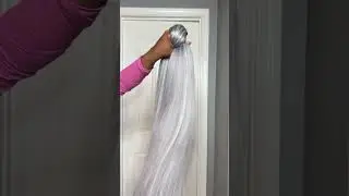 A Mix of Grays: Mixed Colored Braiding Hair