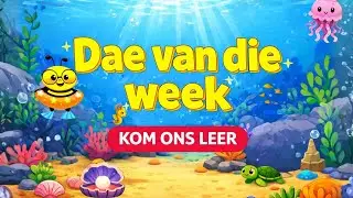 Ons leer die dae van die week | The days of the week in Afrikaans