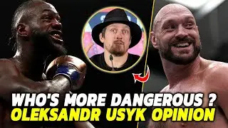 Tyson Fury or Deontay Wilder? This is the more dangerous one according to Oleksandr Usyk