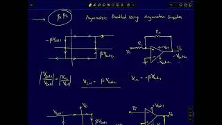 AE Lecture 35) Other approaches to realize Schmidt triggers with asymmetric thresholds