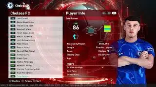 Chelsea F.C Transfer Update 2025 Facepack PES 2021-SPFL2025