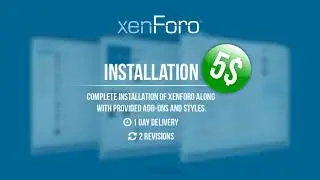Install, configure and customize xenforo