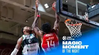 2023-24 BKT EuroCup | Round 8 | Magic Moment of the Night: Hoard explodes to the rim!
