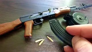 송포8만3천원에 해외직구..풀메탈AK 미니어처 GoatGuns  AK 47 Miniature Toy Review