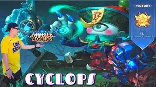 CYCLOPS 2023 META IS COMING BACK | UNSTOPPABLE MAGE WITH FAST ITEM BUILD | MOBILE LEGEND BANGBANG