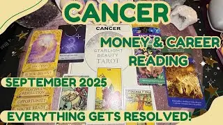 Cancer! September 2025 Money & Career Reading!