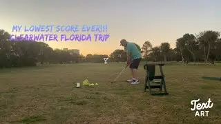 Part 2 First Golf VLOG Left Handed with Shot Tracer Clearwater Florida #golfvlog #lefthandedgolf