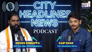 Mira Bhayandar Podcast With Moses Chinappa, NCP Candidate Ward No. 13 (D)
