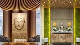 Buddha Wall Home Decor | Entryway Buddha Wall Art Mural Home Interior | Goutam Buddha Wall  Texture