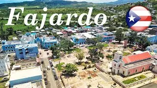 Fajardo, Puerto Rico From The Air 2018