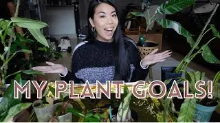 MY 2021 PLANT GOALS | Relaxing + Chatty Repot