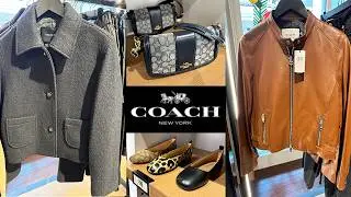 COACH NEW OUTLET SALE 💫 WINTER OUTWEAR, BAGS, SHOES & CHRISTMAS GIFTS IDEAS 🎄