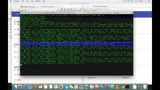Building polling app using RethinkDB and Nodejs - Output demo