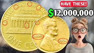 The Most Rare 1964 Error SMS Penny Worth a Lot of Big Money!