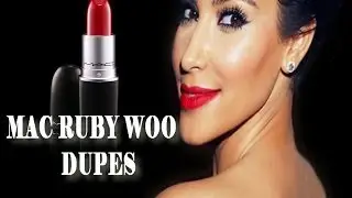 Affordable Mac Ruby Woo Dupes (Lip Swatches/Comparaison)